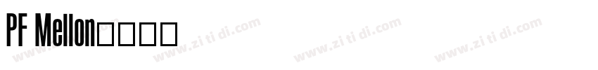 PF Mellon字体转换